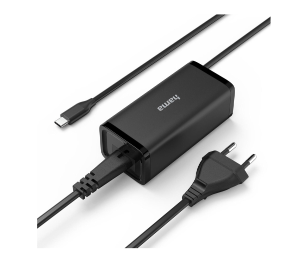 Hama ZASILACZ ŁADOWARKA DO LAPTOPA USB-C 100W - 1417021 - zdjęcie